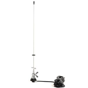 Sirio SDB 702 Antenna Veicolare Bibanda VHF UHF Inclinabile Regolabile a Galletto
