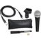 Shure PG58 XLR B Microfono Dinamico con Custodia, Cavo, Clip e Zipper