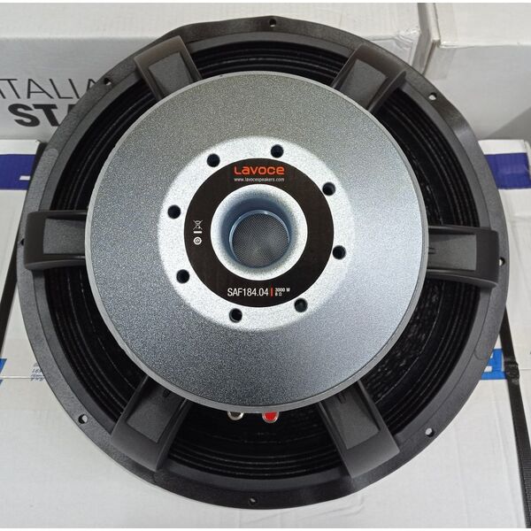 LaVoce Italiana SAF184.04/8 SUBWOOFER 18" 3000W 8 Ohm WOOFER 46 CM.