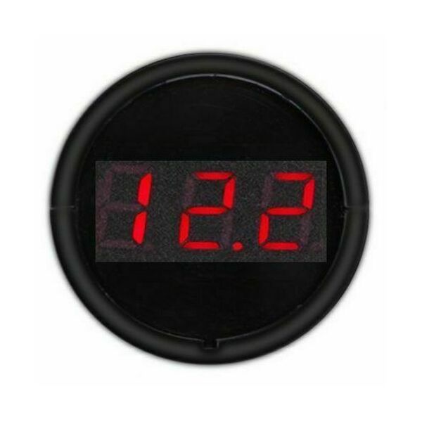 Voltmetro presa accendisigari 12-24V - Display rosso