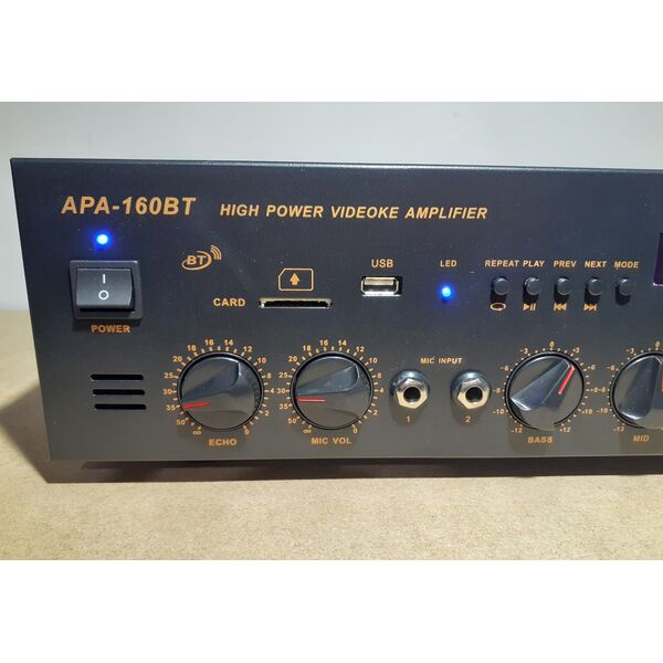 APA-160BT Amplificatore Stereo HI-FI USB Bluetooth MP3 FM Alta Potenza 1200W