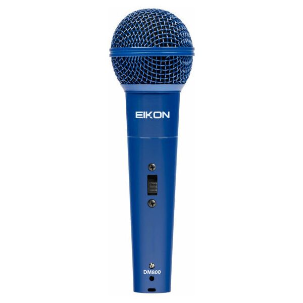 EIKON By Proel DM800BL Microfono Dinamico Voce Color Blue